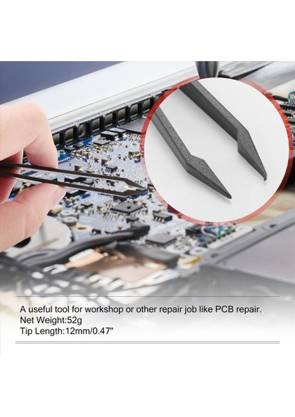 10 Adet Siyah Plastik Uç Kafa Anti Statik Cımbız 12CM Uzunluk (Yurt Dışından) indirimleri