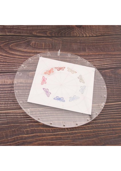 9 1 Inç Çaplama Akrilik Damgalama Blokları Kart Yapma Scrapbooking Damgası ve Spin Aracı Için Damgalama Aracı (Yurt Dışından) indirimleri