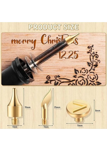 Dıy Ahşap/deri Seti + Bakır Kalıp Ahşap Için Uygun Dıy Kabartma Oyma Ahşap Yanan Ab Fiş B B (Yurt Dışından) fırsatları