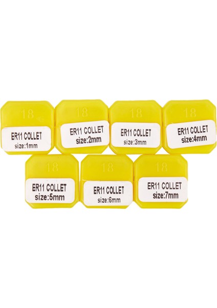 7pcs 1-7mm ER11 Kolet Chuck Tool Bitler Tutucu Yaylı Yahudi 10 Pcs Pcb Freze Kesici 1mm Balık Tail Freze Kesici (Yurt Dışından) fırsatları