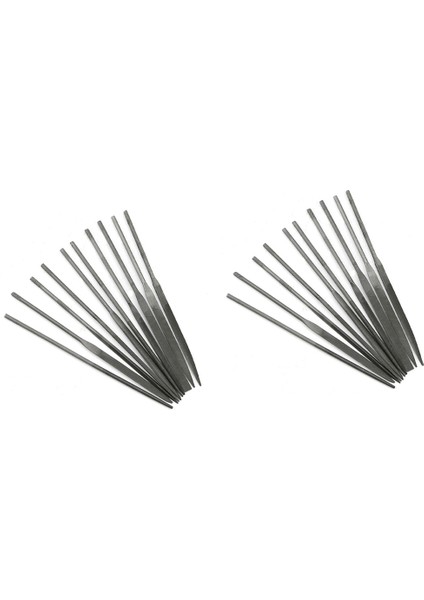 20PCS Küçük Iğne Dosyaları Seti 140MM Mücevher Araçları Boncuk Hobi El Sanatları Oyma Onarım Kesme Aracı (Yurt Dışından)