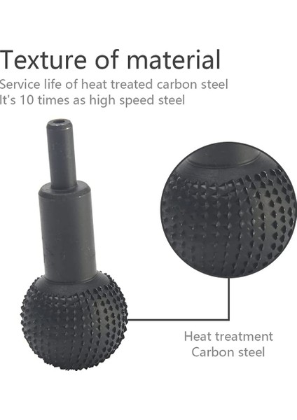 Aşırı Küre Rotary Burr Rotary Taşlama Başlığı Burr Karbür Boya Roter Bozunma Ahşap Oyma Kafası (40MM) (Yurt Dışından) fırsatları