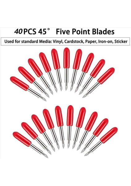 120 Bıçak Cricut Cutter Için Keşfet ile Uyumlu 45 Derece Kesme Yedek Bıçağı (Yurt Dışından) fiyatları