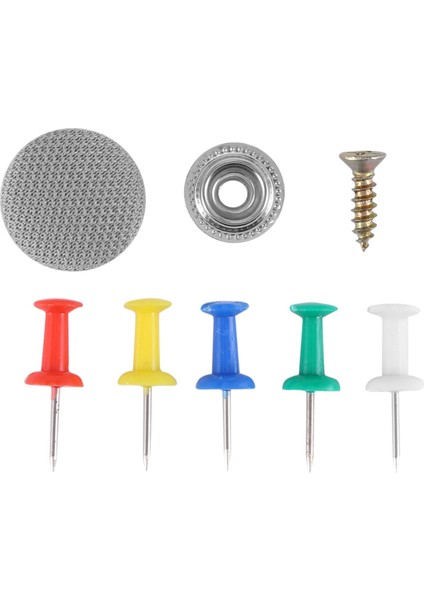 60PCS Araba Tavan Bezi Sabitleme Vidalı Araba Çatı Sabit Toka Snap Perçinleri Tutan Otomotiv Tavan Döşemesi Onarım Düğmesi Gri (Yurt Dışından) modelleri