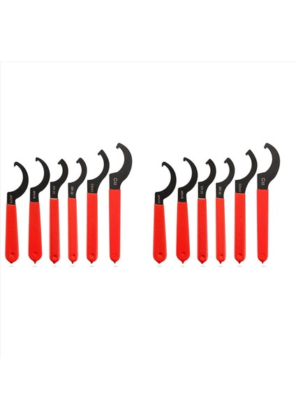 12 Adet Anahtar Seti Ayarlanabilir Coilover Anahtarı Sünnetçileri Kanca Anahtarı Araçları Coilover Anahtarı Çelik Anahtar (Yurt Dışından)