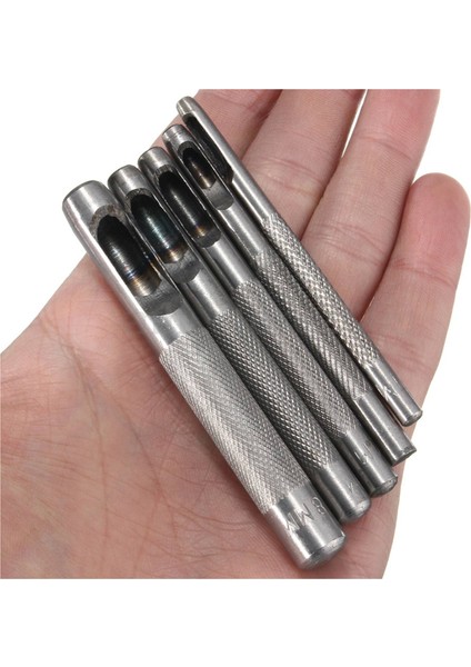 5pc Delik Deri Kemer Kesici El Sanatları Hollow Punch &amp 1x 4 Içinde 1 8 Inç Karbon Çelik Marangozluk Ahşap Dosya Dosya Tool 200MM (Yurt Dışından) fiyatları