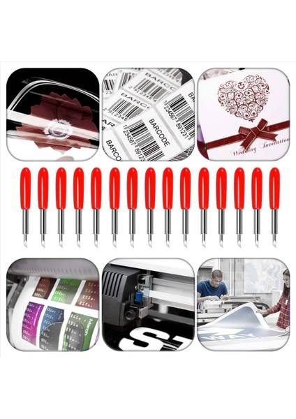 50PCS Cricut Için Yedek Kesme Bıçakları Air 2 /air 3 /maker Ifadesi 45 Derece Standart Ince Point Bıçakları (Yurt Dışından) indirimleri