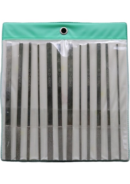 12 Adet 180MM Konik Elmas Dosyası Için Iğne Dosyası CF-400 Die Platin (Yurt Dışından)