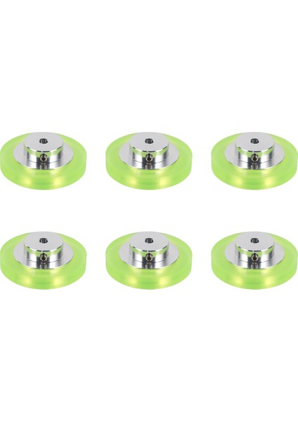 6pcs 200MM Alüminyum Poliüretan Endüstriyel Kodlayıcı Tekerlek Ölçüm Tekerle (Yurt Dışından)