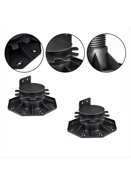 Yüzen Güverte Platformu Güverte Zemin Liği Için 10 Paket Ayarlanabilir Güverte Desteği Kaide Güverte Temel Temel Desteği (Yurt Dışından) fırsatları