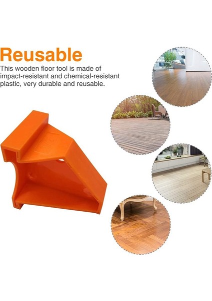 20PCS Döşeme Ara Parçaları Laminat Ahşap Döşeme Aletleri /vinil Tahta ile Uyumlu Parke Yüzen Zemin Kurulumu Vb (Yurt Dışından) modelleri