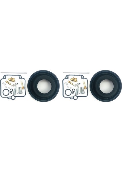 2x Motosiklet Karbüratör Onarım Kiti Suzuki Için Tek Silindirli Karbonhidrat DR350 GOOSE350 Tek Silindir Motoru Mikuni BST40 (Yurt Dışından)