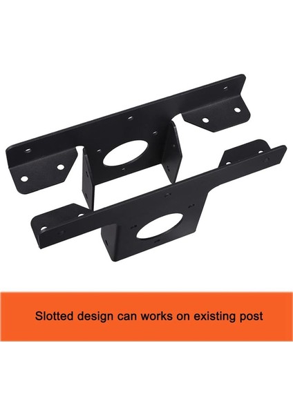 2 Paket Ağır Hizmet Tipi Pergola Köşe Parantezi Uzantısı 4 x 4 Için 3 Yollu T Parantez Sonrası Pargola Çardak Kiti (Yurt Dışından) fırsatları