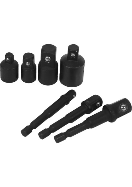 3pcs Adaptör Soket Adaptörü Soket Şacnesi Için Altıgen Boşluk 1/4 &quot 1/2&quot 3/8 Soket Adaptörü ve 4pcs 1/4 Ila 3/8 x 3/8 Ila 1/4 Inç - 3/8 Ila 1/2 - 1/2 Ila 3/8 (Yurt Dışından) fırsatları
