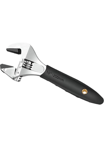 Ratchet Ayarlanabilir Anahtar Kendi Kendine Sıkıcı Ayarlanabilir Anahtar Çok Fonksiyonlu Büyük Açılış Banyo Anahtarı 10 Inç (Yurt Dışından)