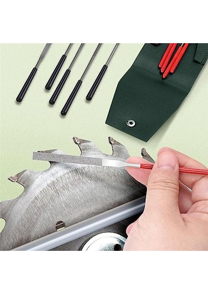 Metal Ahşap Plastik Oyma Üzerinde Hassasiyetli Zımparalama Çalışmaları Için 5 Adet Mini Elmas Iğne Dosyaları ve 5 Adet Küçük Çelik Dosyalar (Yurt Dışından) fiyatları