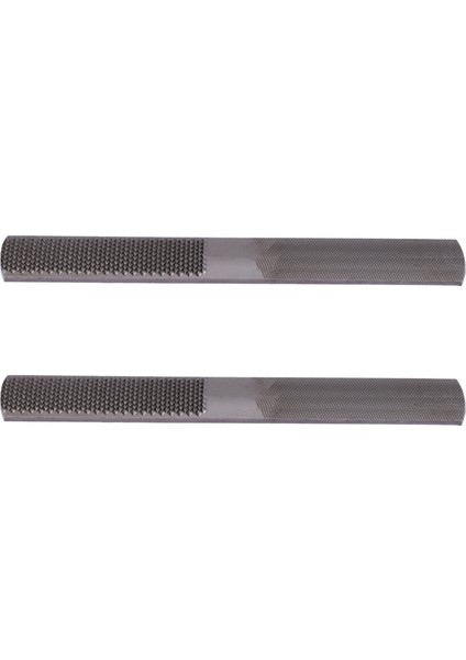 2x 4 In 1 8 Inç Karbon Çelik Marangozluk Ahşap Işleme Ahşap Rasp Dosya Değirmen Aracı 200MM (Yurt Dışından)