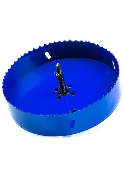 2pcs 6 Inç 152 mm Delikli Mısır Deliği Tahtaları/mısır Deliği Sondaj Kesici ve Hex Shank Matkap Bit Adaptörü (Mavi) Için Testere Bıçağı (Yurt Dışından) fiyatları