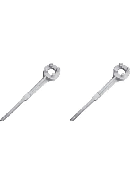 2x Bung Anahtarı Drum Anahtarı Alüminyum Namlu Açıcı Aracı 10 15 20 30 50 55 Galon Varil 2 ve 3/4 Inç (Yurt Dışından)