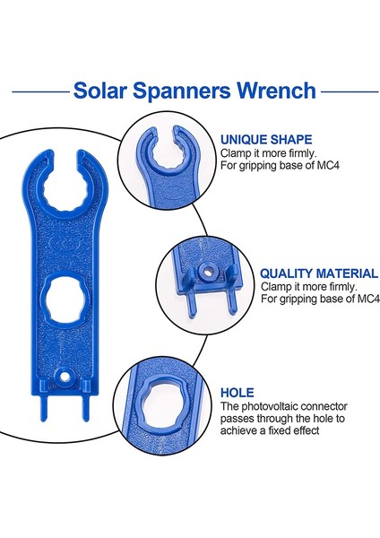 4pcs Güneş Enerjisi Konektörü Alet Anahtarları Mc4 Konektörleri Için Güneş Paneli Konektör Düzenleme Aracı Plastik Güneş Anahtarı Anahtarı (Yurt Dışından) fırsatları