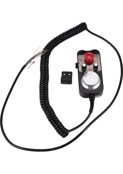 Evrensel Cnc 4 Eksen Mpg Kolye El Çarkı 100 Nabız 5V ve Acil Durum Cnc Yönlendirici El Çarkı 4AXIS Tipi (Yurt Dışından)