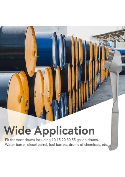 5x Bung Anahtarı Drum Anahtarı Alüminyum Namlu Açıcı Aracı 10 15 20 30 50 55 Galon Fıçısı 2 3/4 Inç Bung Caps (Yurt Dışından) indirimleri