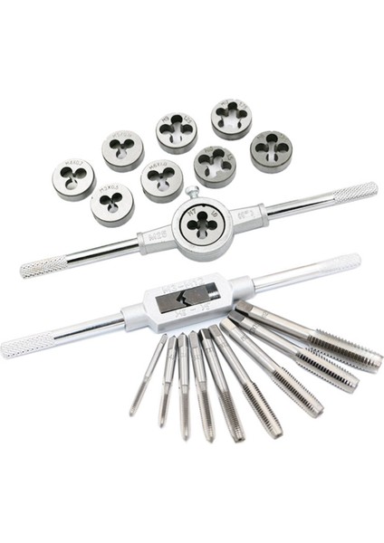 20PCS El Aletleri Kaplama Musluk Kalıpları Set Iplik Fişleri Musluklar Vida 1/16 Inç-1/2 Inç M3-M12 (Yurt Dışından) fırsatları