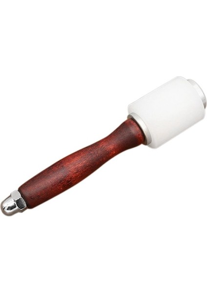 Ahşap Saplı Düz Çekiç Deri Oyma Çekiç Zımbalanma Baskı Gravür Naylon Çekiç Diy El Yapımı Deri Araçlar (Yurt Dışından)