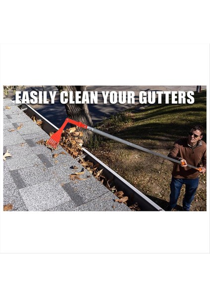 Oluk Temizleme Aletleri Mini Tırmık Döndürülebilir Kol Yerden Oluk Temizleme Aletleri Çatılar Için Harika Oluklar Için (Yurt Dışından) fırsatları