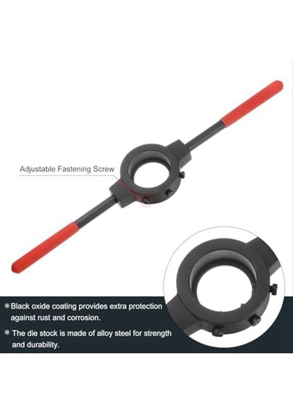 Metrik M30-M36/1-1/16 Inç-1-7/16 Inç Için Kalıp Kol Anahtarı (Unc/unf) 65MM Od Yuvarlak Dies 65MM x 25MM Dişli Kalıp Tutucu (Yurt Dışından) fırsatları