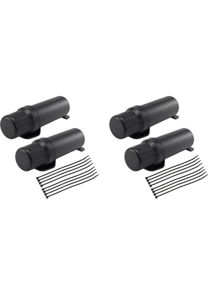 4pcs Motosiklet Aksesuarları Su Geçirmez Araç Tüp Eldivenleri Yağmurluk Saklama Kutusu Honda Yamaha Kawasaki Için Universal 125MM (Yurt Dışından)