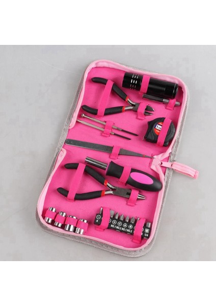 23PCS Hanehalkı Onarım Aracı Kiti Çok Fonksiyonlu Pembe Ev El Alet Seti Dıy Ev Onarımı Için Taşınabilir Kadın Onarım Aracı (Yurt Dışından) modelleri