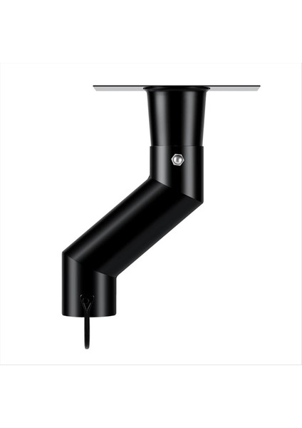 Yağmur Zinciri Oluk Adaptörü Oluk Düşüşü Için Siyah Montaj Elbisesi (Yurt Dışından)