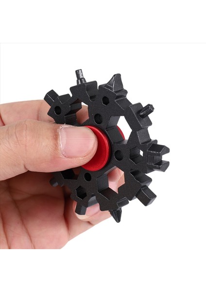 22 Snowflake Multitolool Karbon Çelik Snow Flake Standart Çoklu Altlı Erkekler Için Kar Tanesi Anahtarı Leri B B (Yurt Dışından)