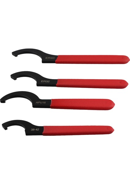 Coilover Anahtarı Kanca Anahtarları Aletleri Set Şok Spanner Anahtarı Seti C-Şekilli Spanner Ayarlanabilir Spanner Ayarlama Aracı (Yurt Dışından)