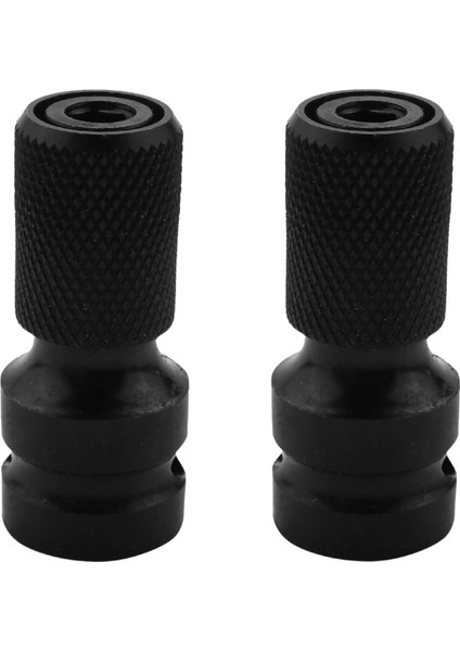 2x 1/2 Inç Kare Ila 1/4 Inç Hex Cırcır Soketi Soket Adaptörü Spanner Set Dönüştürücü Darbe Aracı (Yurt Dışından)