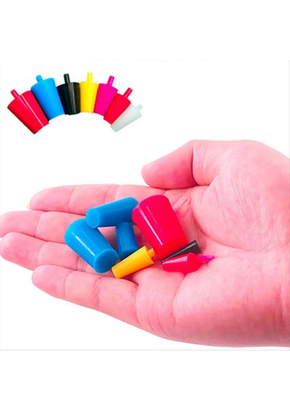 100 Adet Silikon Kauçuk Konik Fiş Ürün Yelpazesi Toz Boya Boyama Hidro Daldırma Sırasında Delikleri Maskelemek Için (Yurt Dışından) indirimleri