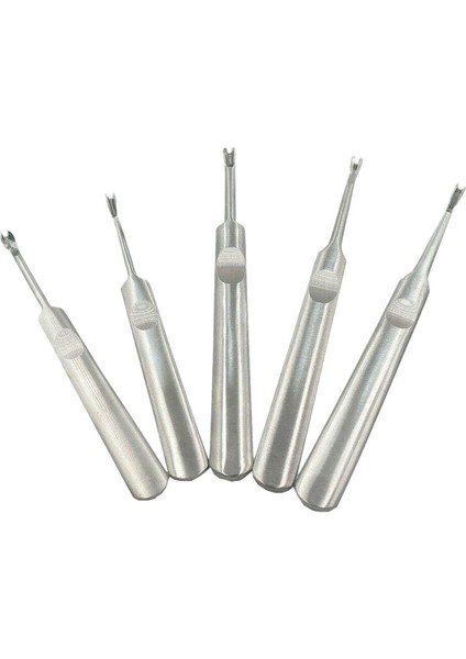 5pcs U V Şekilli Dikiş Yivi Kayma Kenar Mızrak Deri Zanaat Deri Diy Araç Kiti (Yurt Dışından)