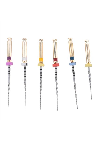 X-Pro Gold Protaper Niti Rotary Dosyaları 24 Pcs Endo Kontrollü Bellek Dosyaları (Çeşitli 25MM) (Yurt Dışından) fiyatları