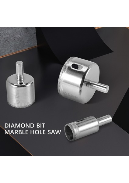 10 Adet Elmas Deliği Testere 3-50MM Matkap Ucu Testere Set Fayans Seramik Mermer Cam Kesici (Yurt Dışından) fiyatları
