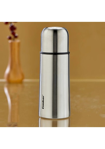 0.3lt Krom Termos Paslanmaz Çelik - Sızdırmaz Kapak = Bardak (5148)