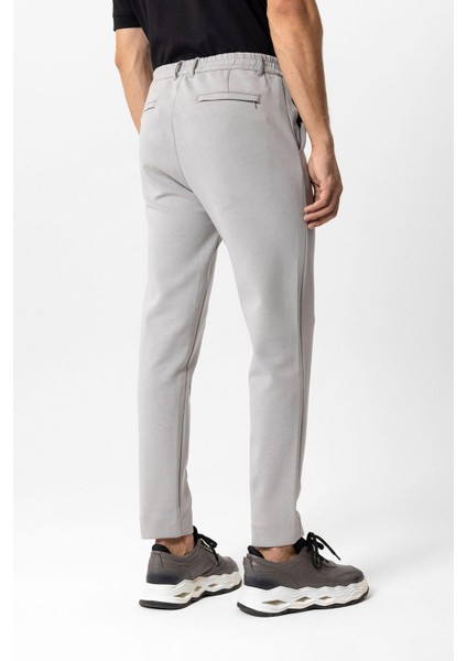 Gri Regular Fit Jogger Pantolon