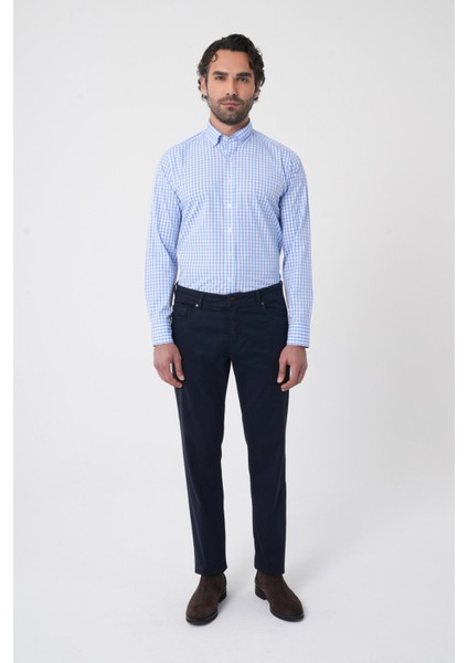 Erkek 5 Cepli Spor Pantolon Lacivert PNS25K25209_D39