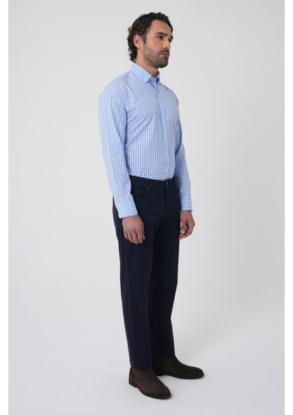 Erkek 5 Cepli Spor Pantolon Lacivert PNS25K25209_D39 fiyatları