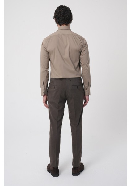 Erkek 4 Cepli Klasik Bej Pantolon PNS25K25207_D07 modelleri