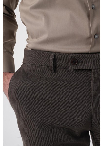 Erkek 4 Cepli Klasik Bej Pantolon PNS25K25207_D07 fırsatları