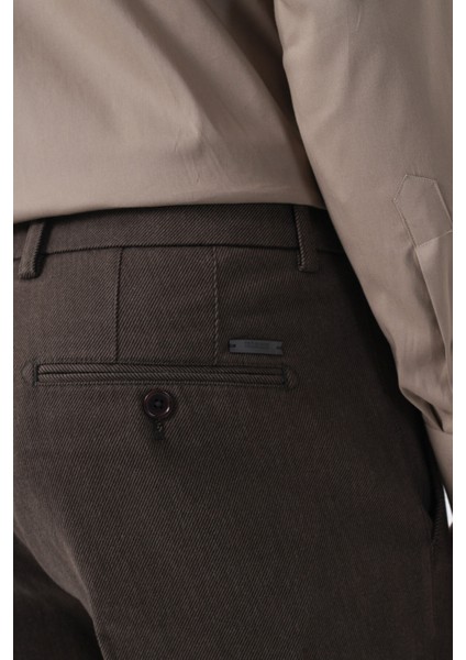 Erkek 4 Cepli Klasik Bej Pantolon PNS25K25207_D07 indirimleri