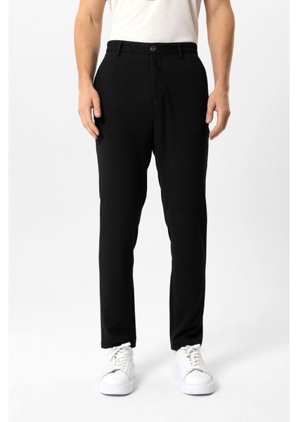Siyah Slim Fit Casual Pantolon fiyatları