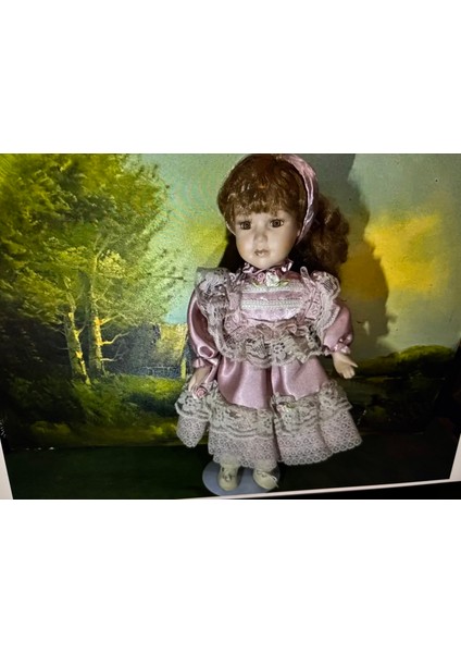 39 cm Boyunda Porselen Bebek - 9JKS872