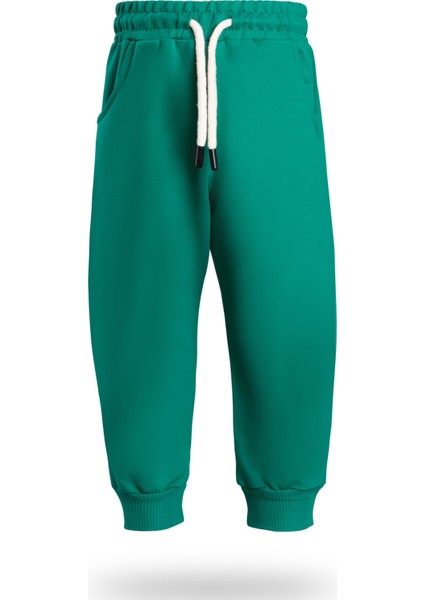 Erkek / Kız Çocuk Cepli Jogger Eşofman Altı Paçası Lastikli